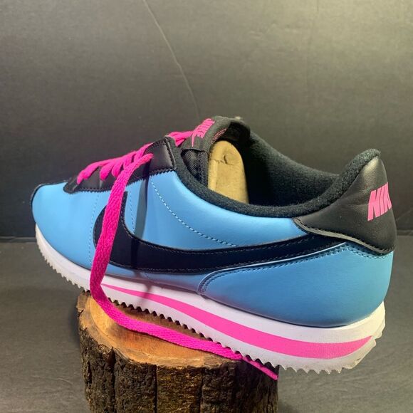 Nike Mens Cortez Basic Leather South Beach Sneakers Shoe Size 9 - Picture 1 of 8